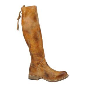 Bed|Stu Manchester II Tall Lace-Up Heeled Leather Boots W 8.5 –Artisan Boho Luxe